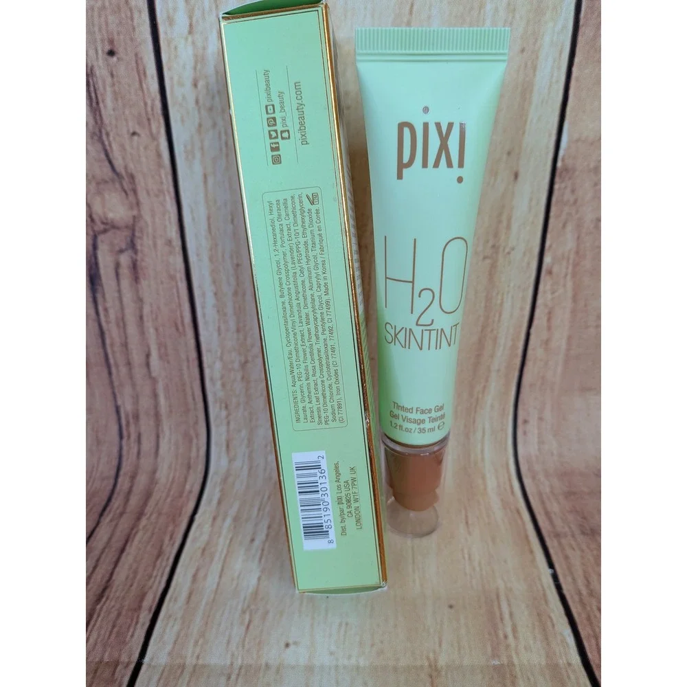 Pixi by Petra H2O Skintint Tinted Face Gel Mahogany 1.2 oz